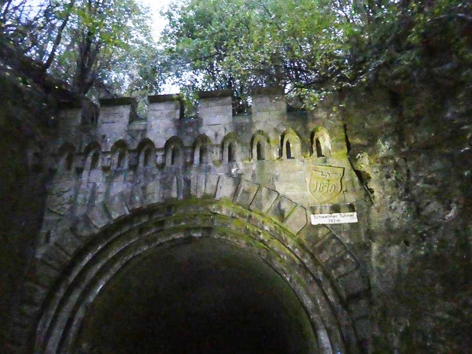Erkundung des alten Bahntunnels in Schwelm