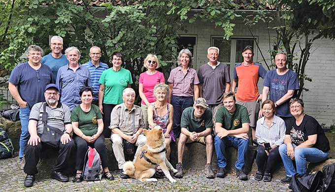 Teilnehmer der AGU-Exkursion zum Heiligen Meer Teilnehmer der AGU-Exkursion zum Heiligen Meer